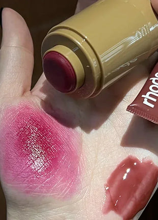 Brand NEW Rhode Fashion Color Lipstick Portable Lip Gloss Holder Hot INS Lipstick Salted Sugar Cookie Pbj Lip Protect Glossy Oil - Riparo82