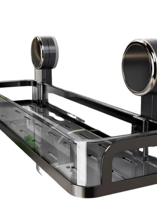 Portaoggetti da bagno a ventosa, WC senza perforazione, portaoggetti rimovibile a parete, lavabo, appendiabiti da parete