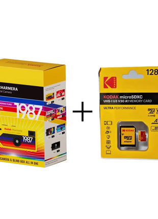 Disponibile Kodak Charmera Portachiavi Mini fotocamera digitale 1 PZ 1987 35MM/F2.4 Fotocamera 5 colori Spediti a caso Regali per fotocamera a colori