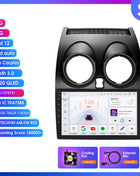 Hizpo 8G+128 AI Voice Car Radio Android Auto Multimedia For Nissan Qashqai J10 2006 2007 2008-2013 Carplay 4G 2din GPS autoradio