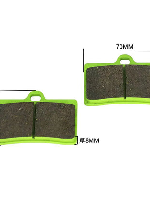 Moto verde Dischi Pastiglie Freno Per 82mm/84mm/40mm Montaggio Radiale GP4 RPM Adelin Brembo Frando HF6 F101 Pinza Freno Pad