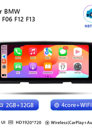 10.25 "Android 14 Wireless Carplay AutoRadio For BMW 6 Series F06 F12 F13 CIC NBT Radio Multimedia Audio GPS Screen Stereo 4GDSP - Riparo82