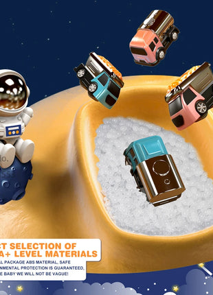 Modello di vagone da corsa Spazio Animali aerospazziali Giocattoli educativi Bambini Treno Pista Avventura Cervello Gioco interattivo meccanico - riparo82