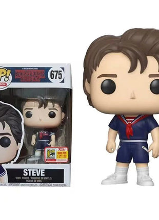 Brand New FUNKO POP Stranger Things STEVE EDDIE WILL Robin Steve Giocattoli Action Figure Da Collezione Modello Da Scrivania Bambole Giocattoli Merci