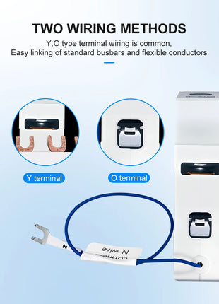 TOMZN TUYA 1-63A 1P 2P WIFI Smart Switch Energy Meter Circuit Breaker voltage current leakage temperature protection cut off L+N - Riparo82