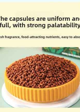 YUR KWAI Turtle Color Enhancing Food - Vibrant Red/Yellow Formula for Box Turtles (Yellow-Margined/Red-Face/Fire) - Riparo82