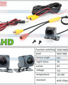 1080P Car Rear View Camera 170° Wide Angle Adjustable Anti-Interference Night Vision Waterproof Auto Parking Backup Camera New - Riparo82