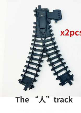 Locomotiva ferroviaria classica Accessori per treni a vapore retrò Carrozza Paletta Pista del treno Giocattoli per bambini per ragazzo - riparo82