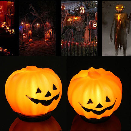 Halloween Pumpkin Light Orange Festival Home Party Decor Festival Party Lantern Trick Or Treat Happy Halloween Light Decoration