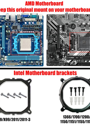 2 tubi di calore CPU Cooler Tower 3PIN/4PIN PWM 90MM LED Ventola di raffreddamento a luce rossa per LGA 1366 1150 1155 1200 1700 X79 X99 2011 AM3 AM4 - Riparo82