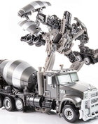 AOYI Cool 8 IN 1 Oversize Devastator Toys Boy Anime Hook Action Figures Robot Car Ingegneria Modello di veicolo Bambini - riparo82