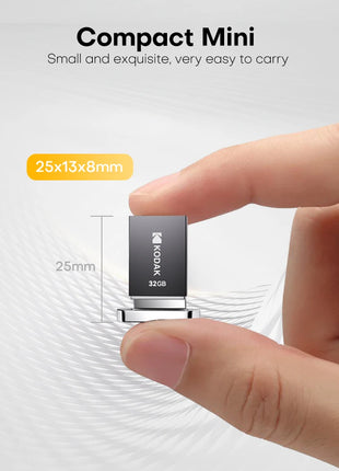 KODAK K113 Mini chiavetta USB USB3.2 Pen Memory Drive ad alta velocità 140 MB/s 16 GB 32 GB 64 GB 128 GB UDisk memoria portatile per PC per auto