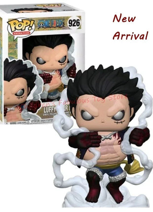 FUNKO POP ONE PIECE # 1273 Red Hawk Rufy Gear Due # 1269 Buggy il Pagliaccio # 1276 Maschera Soba # 1277 Giocattoli di action figure modello per regali