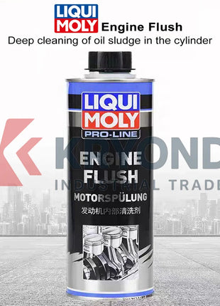 LIQUI MOLY Engine Flush 500ml – Detergente professionale per cambio pre-olio, riduce l'usura e rimuove i contaminanti dei residui di carbonio
