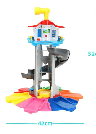 Paw Patrol Set di giocattoli Cartoon Anime Figure Patrol Canine Chase Skye Rimbalzo Bicicletta Decorazione della casa Regali di compleanno di Natale per bambini - riparo82