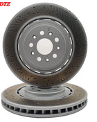 Disco freno anteriore con rivestimento Dacromet 2 pezzi per Maserati Ghibli SQ4 Quattroporte AWD Ghibli S 360mm 670030935