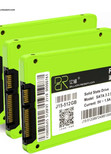 BR Sata3 SSD 256 GB 128 GB Verde Disco rigido interno da 2,5 pollici Disco rigido a stato solido HDD da 120 GB 240 GB 512 GB per desktop portatile - Riparo82