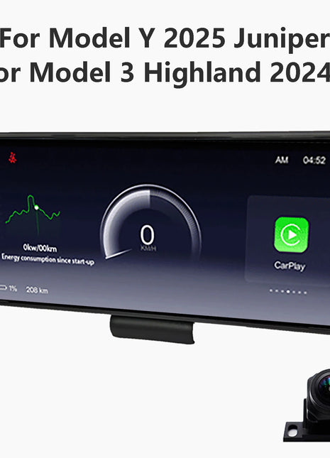 CATRONICS 8.9 Inch Head Up Display for Tesla Model 3 Y 2017-2026 Highland Juniper Dashboard Smart Carplay Support OTA Update - Riparo82
