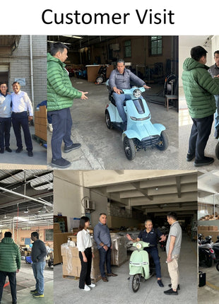 Modification Outdoor Four Wheels 25km/h 1000W  Electric Moped Scooter Affordable Price Wholesale Retail Electric Mobility Scoote - Riparo82