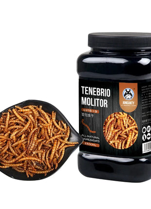 Thrushcross Turtle Snacks Freshwater Small Fish Dried Shrimp Dried Hamster Bread Worm Dried Hamster Snacks - Riparo82