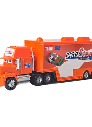 Auto 2 Fritter Frank Camion Modello Disney Pixar 3 Camion Giocattolo Auto Saetta Mcqueen Mack Zio Dinoco Racer Metallo per il Regalo Dei Bambini - riparo82