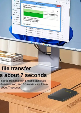 KODAK P150 Disco rigido esterno portatile da 2,5" 1TB/500GB USB 3.0 - Trasmissione veloce per PC, laptop, smartphone e archiviazione