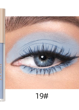 Nude Matte Liquid Eyeshadow Smooth Cream Eye Shadow Long Lasting Waterproof Eye shdaow Stick Blush Dual Purpose Contour Makeup - Riparo82