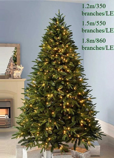 Regalo Decorazione natalizia Albero di Natale misto PE di fascia alta Crittografia 1,2 m 1,8 m Albero di Natale