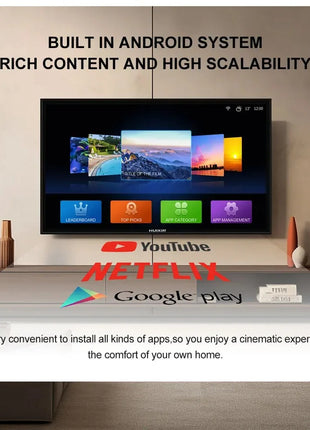 32 Inch Ultra HD Smart TV - Google TV with Roku, Touch Screen Luxury Design, Large Display for Home Entertainment - Riparo82