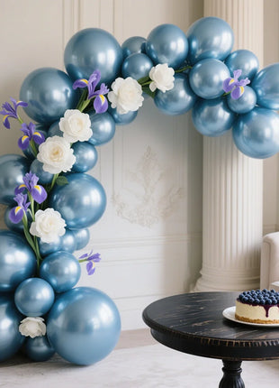 30/50/100 pz 5/10 pollici Metallo Oro Argento Blu Verde Viola Palloncini In Lattice Matrimonio Buon Compleanno Metallo Cromo Aria Palloncino Ad Elio - riparo82