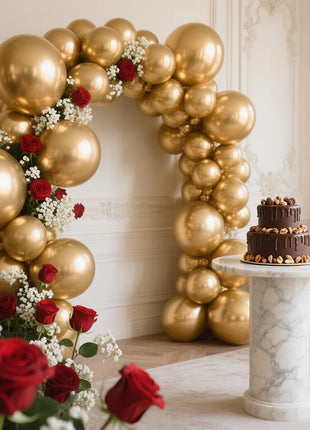 30/50/100 pz 5/10 pollici Metallo Oro Argento Blu Verde Viola Palloncini In Lattice Matrimonio Buon Compleanno Metallo Cromo Aria Palloncino Ad Elio - riparo82