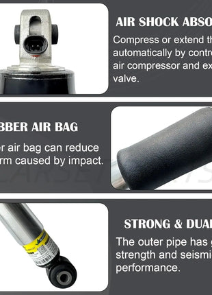 2x Ammortizzatore Anteriore Posteriore Per Cadillac escalade esv Tahoe Suburban GMC Yukon XL 2007-2014 19353951   580-435 23487280 25871432