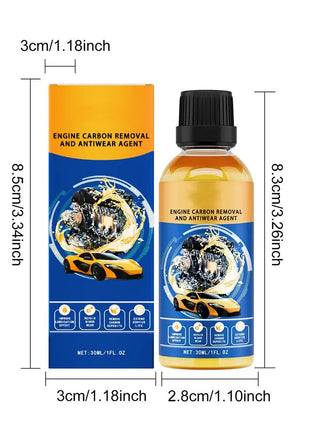 Car Engine Wear Repair Agent Reduce Fuel Consumption Gasoline Diesel Oil Additive Engine Cleaner Catalytic Converter - Riparo82