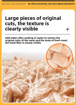 FKSC Turtle Food Mix - Freeze-Dried Shrimp/Mealworm/Fish & Chicken - Protein Rich Treat for Red-Ear Sliders & Aquatic Turtles - Riparo82