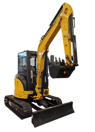 Escavatore Diesel 3.5 Tonnellate - Gru Cingolata Potente Forza Scavo - riparo82