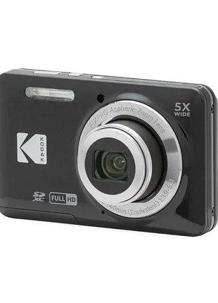 KODAK PIXPRO FZ55-RD Fotocamera digitale da 16 MP Zoom ottico 5X 28 mm Grandangolo 1080P Video Full HD Telecamera per vlogging LCD da 2,7"