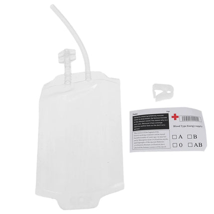 350ml reusable blood energy drink bag PVC material Halloween vampire bag props simulation blood bag Halloween party scary props