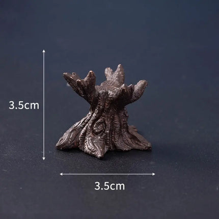 Halloween small ornaments horror skull pumpkin wizard resurrection ghost festival doll resin crafts desktop ornaments