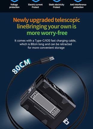 GaN 20W Fast charging PD3.0 Charger Type C lighting For iPhone 12 13 Samsung Huawei Xiaomi Mobile Phone EU/US Plug Wall Charger - Riparo82