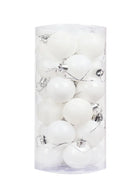 24PCS Palle Di Natale Ornamenti Per L'albero Di Natale Palle Di Natale Appeso Albero Pendenti Home Party Decor 2026 Regalo di Capodanno Noel Navidad - riparo82