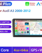 Podofo Android Carplay Car Radio For Audi A3 8P S3 RS3 Sportback 2003-2012 Android Auto 4G Multimedia Navigation autoradio DSP - Riparo82