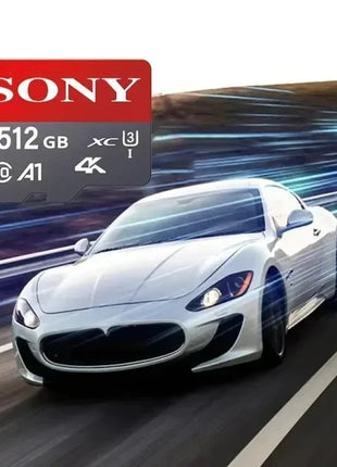 Scheda di memoria SD SONY 1TB 512GB 128GB 256GB Scheda SD Micro TF estrema U3 V30 4K Schede Flash di memoria completa per fotocamera del computer del telefono
