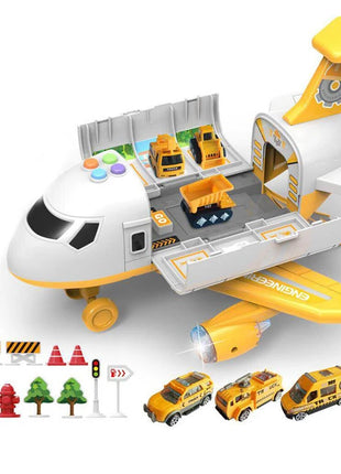 QWZ Nuovo Aereo Simulazione Pista Inerzia Giocattolo Aereo con Luci Musica Aereo Passeggeri di Grandi Dimensioni Aerei di Linea Per Bambini Auto Giocattolo Regali - riparo82