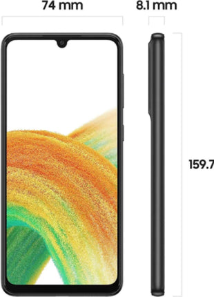 Samsung Galaxy A33 5G A336B A336B/DS 6.4 "6GB RAM 128GB ROM NFC Exynos 1280 Octa Core Telefono cellulare sbloccato originale - riparo82