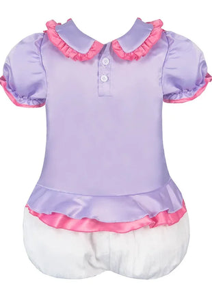 Anime Paperino Daisy Costumi Cosplay Ragazzi Ragazze Prom Wear Bambini Compleanno Carnevale Festa Vestire Stage Prop Abiti per bambini carini