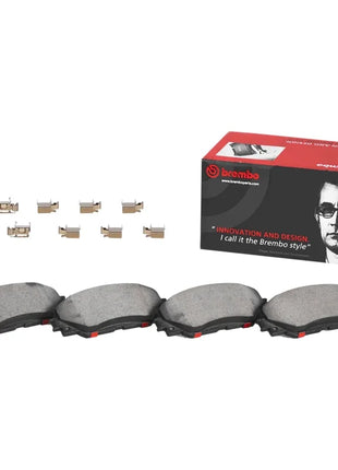 Brembo P83082N Set pastiglie freno a disco anteriori in ceramica premium adatte per SUBARU/TOYOTA/TOYOTA (FAW) OE # 0446502220