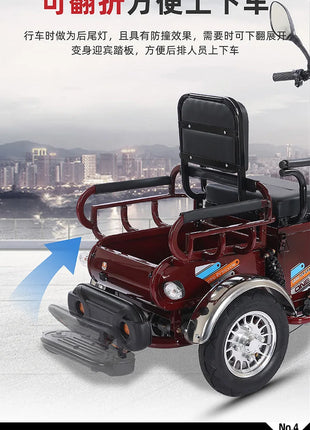 L'm'm electric tricycle new small pickup scooter battery car - Riparo82