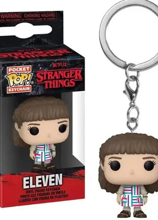 Funko Pop Pocket Pop Portachiavi Stranger Things Undici Robin Barb Steve Dustin Portachiavi Catena Modello Giocattolo Adulti Bambini Regalo Giocattoli