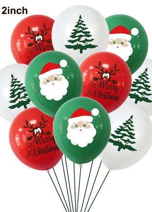 Stoviglie usa e getta a tema natalizio Piatti di carta rosso verde Tazze Tovaglioli Tovaglia Forniture per decorazioni per feste di buon Natale - riparo82