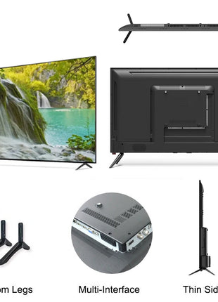 smart tv 55 inches Television 4k 32 40 43 50 65 Inch LED Tv With Android WiFi 45 inch smart tv - Riparo82